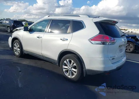 2014 Nissan Rogue Sv z USA, uszkodzony, nr VIN 5N1AT2ML5EC753648